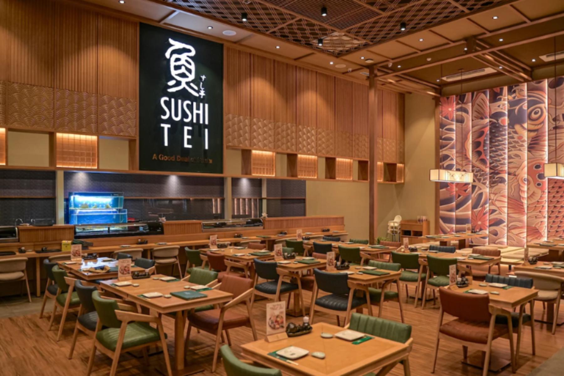 Thiết kế nh&agrave; h&agrave;ng Nhật Bản